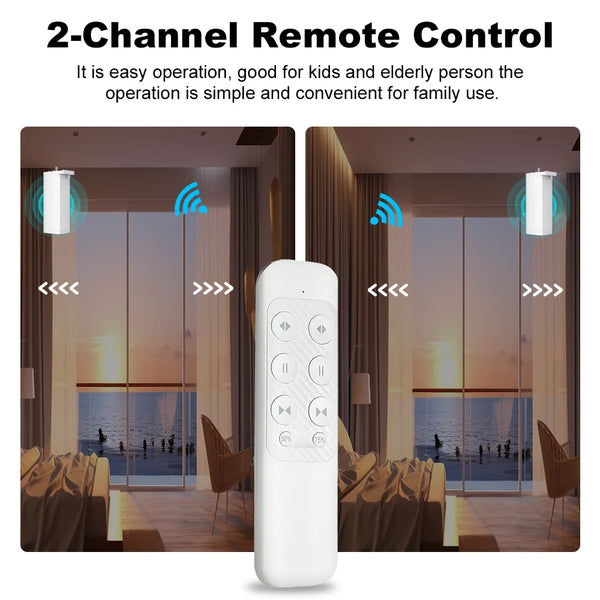 Quiet Smart Curtain Motor Hub